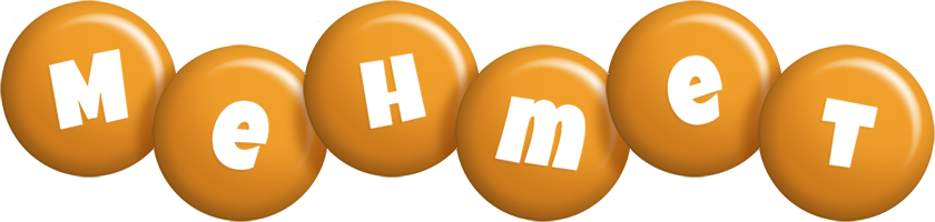 Mehmet candy-orange logo