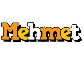 Mehmet cartoon logo