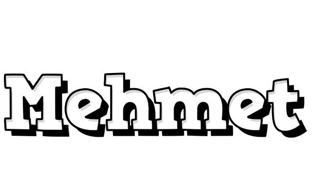 Mehmet snowing logo