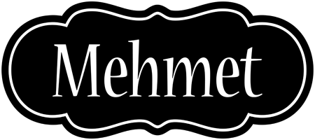 Mehmet welcome logo