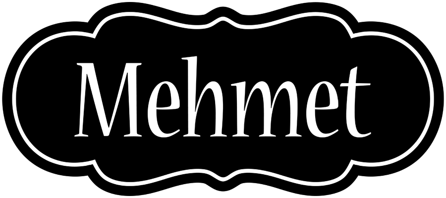 Mehmet welcome logo