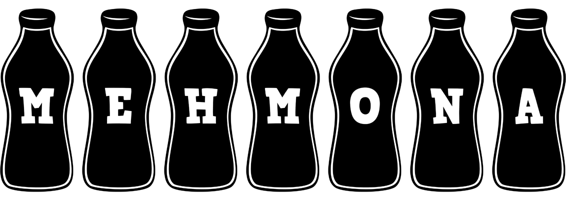 Mehmona bottle logo