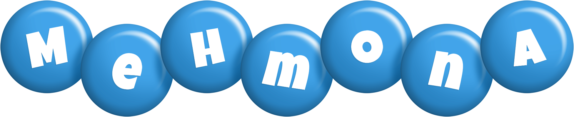 Mehmona candy-blue logo