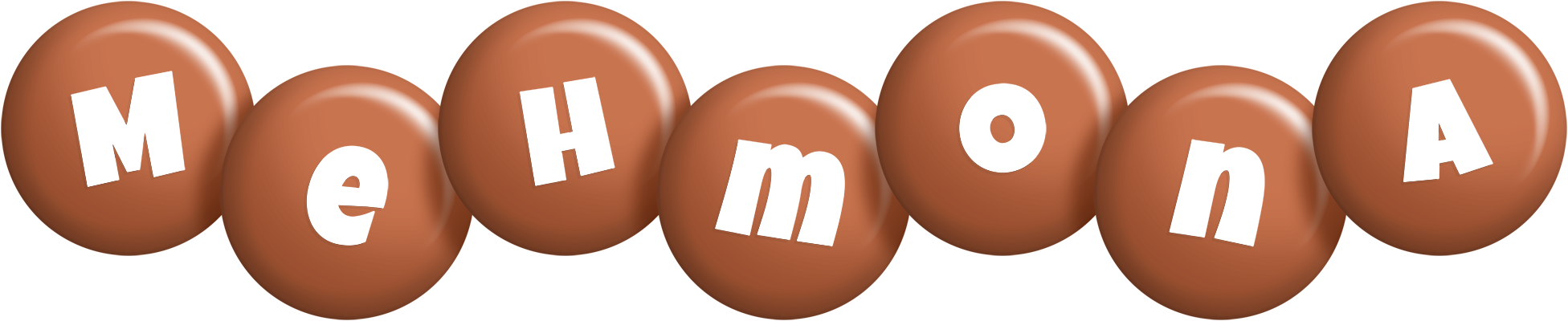 Mehmona candy-brown logo