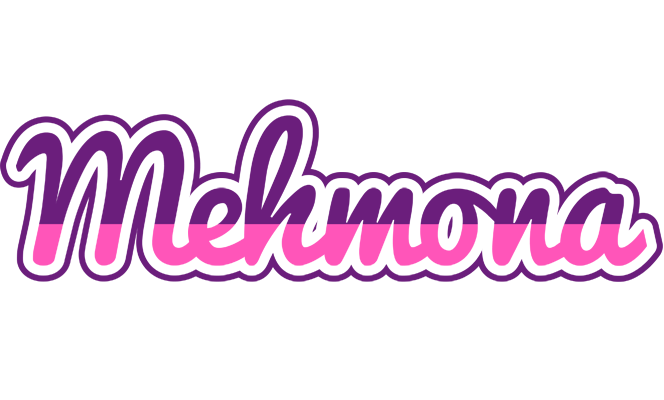 Mehmona cheerful logo