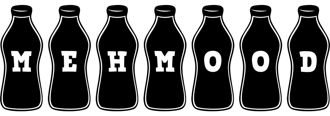 Mehmood bottle logo