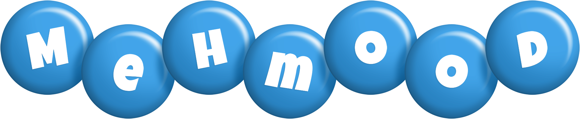 Mehmood candy-blue logo