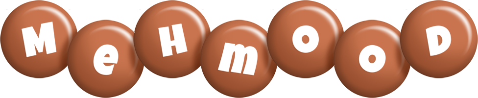 Mehmood candy-brown logo