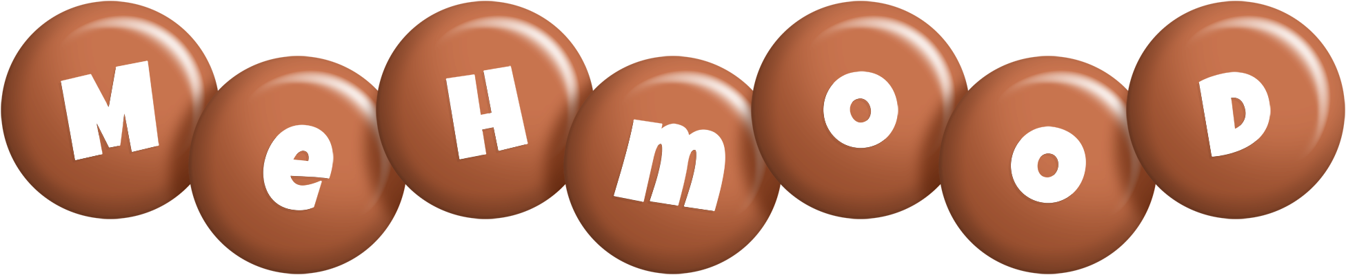 Mehmood candy-brown logo