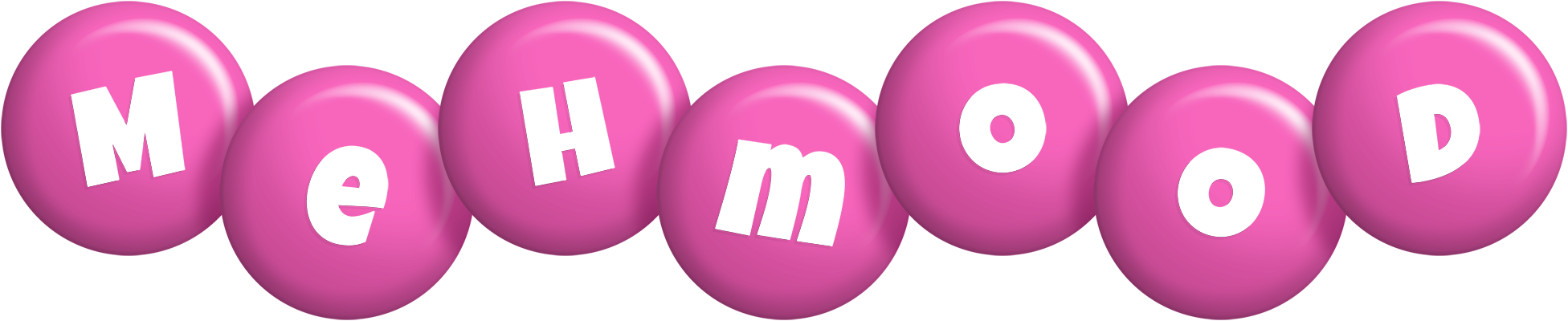 Mehmood candy-pink logo