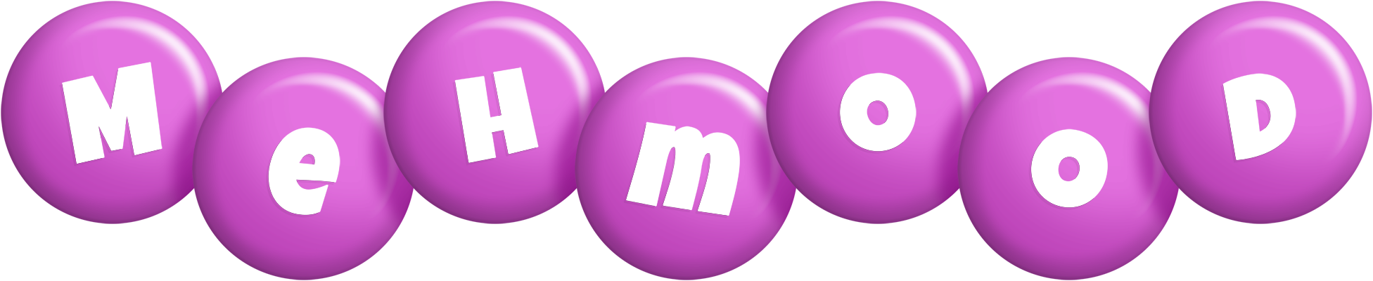 Mehmood candy-purple logo