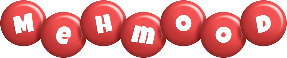 Mehmood candy-red logo