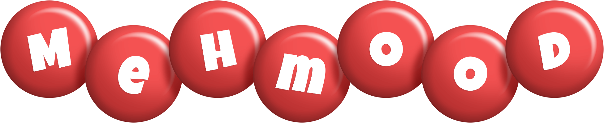 Mehmood candy-red logo
