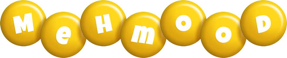 Mehmood candy-yellow logo