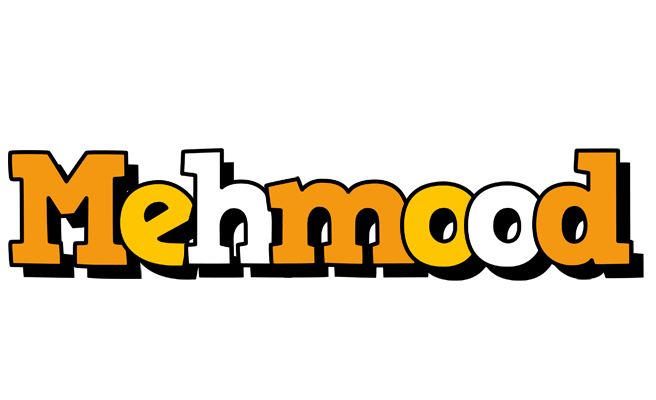 Mehmood cartoon logo