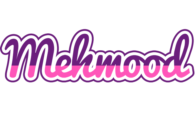 Mehmood cheerful logo