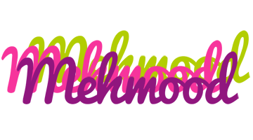 Mehmood flowers logo