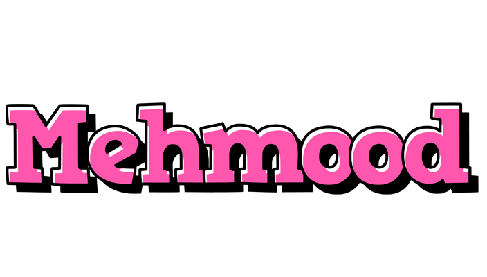 Mehmood girlish logo