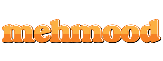 Mehmood orange logo