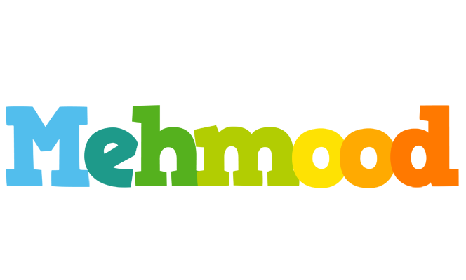 Mehmood rainbows logo