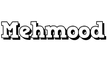 Mehmood snowing logo