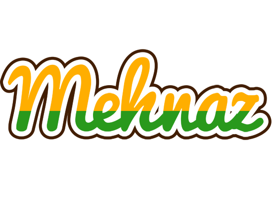 Mehnaz banana logo