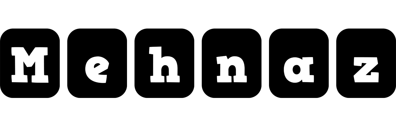 Mehnaz box logo
