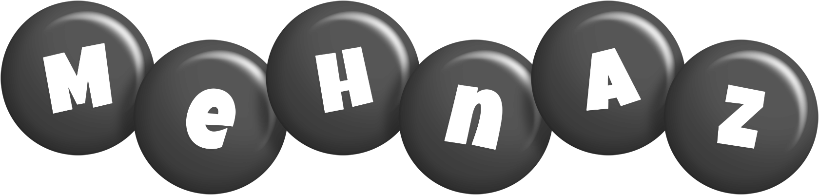 Mehnaz candy-black logo