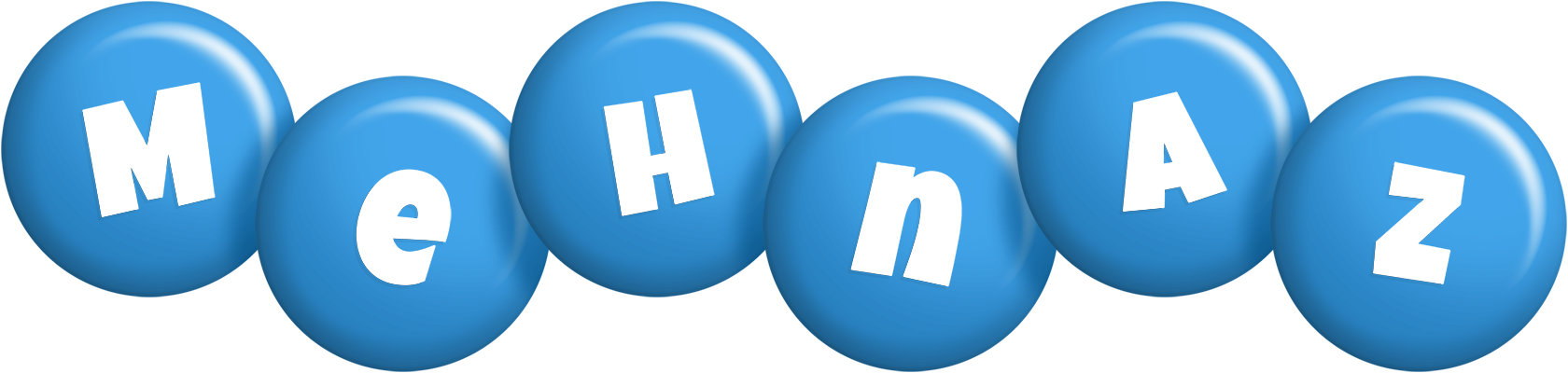 Mehnaz candy-blue logo
