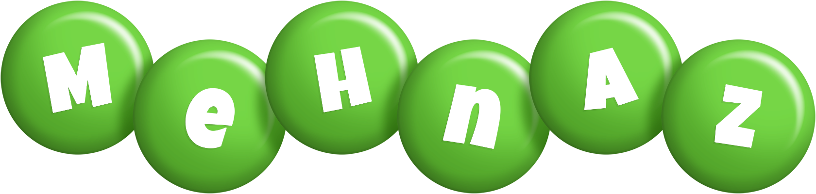 Mehnaz candy-green logo
