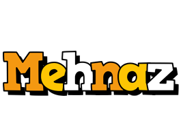 Mehnaz cartoon logo