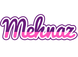 Mehnaz cheerful logo