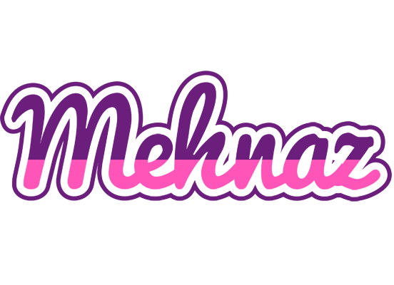Mehnaz cheerful logo