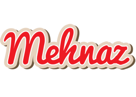 Mehnaz chocolate logo