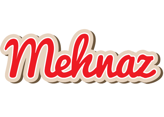 Mehnaz chocolate logo