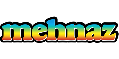 Mehnaz color logo