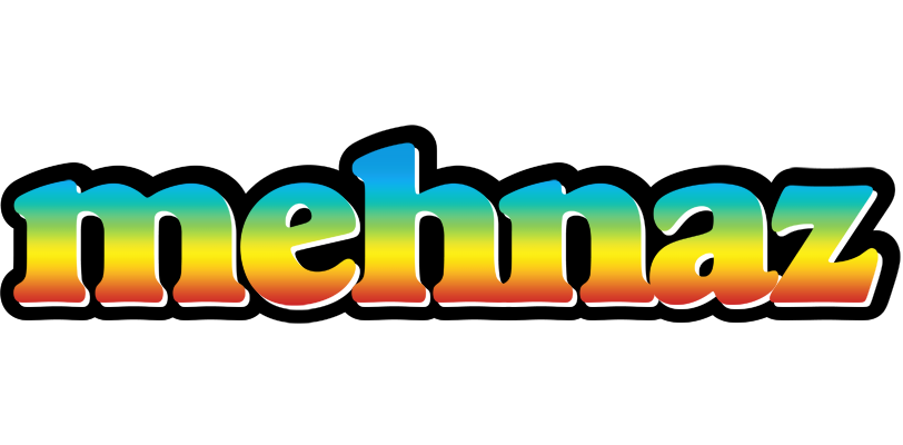 Mehnaz color logo