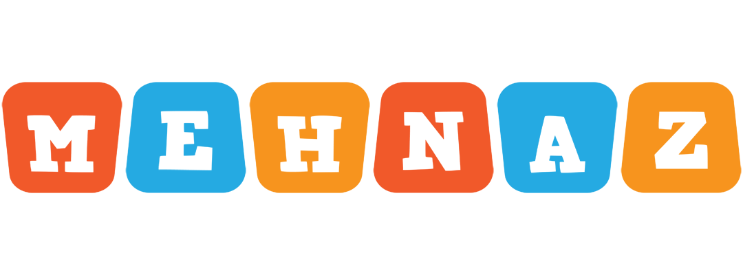 Mehnaz comics logo