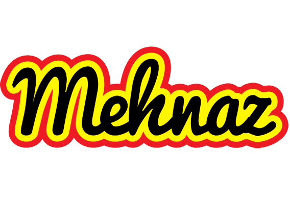 Mehnaz flaming logo