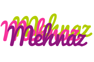 Mehnaz flowers logo