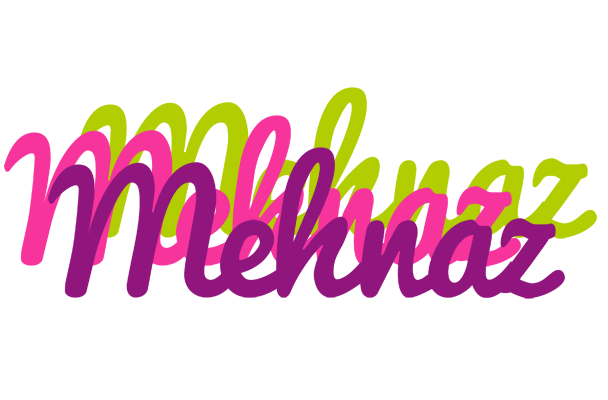 Mehnaz flowers logo