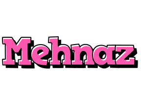 Mehnaz girlish logo