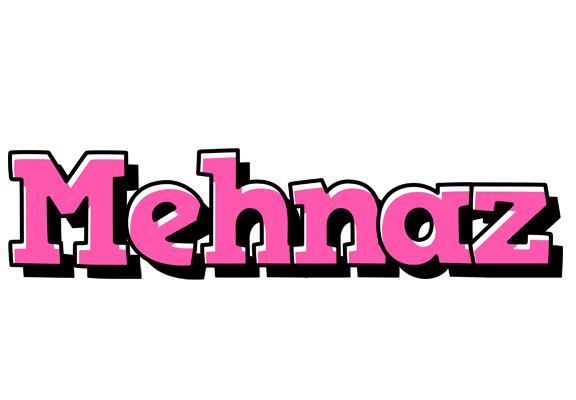 Mehnaz girlish logo