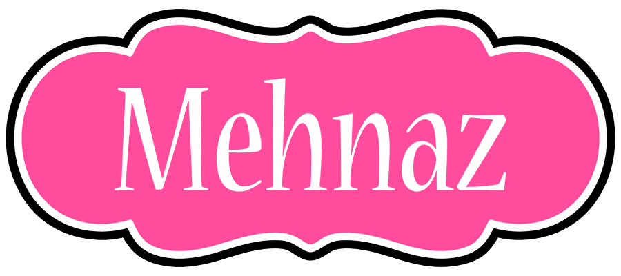 Mehnaz invitation logo