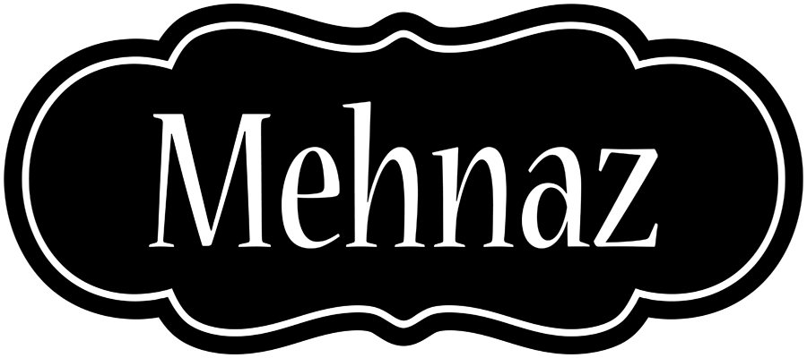 Mehnaz welcome logo