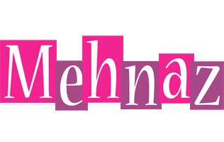 Mehnaz whine logo