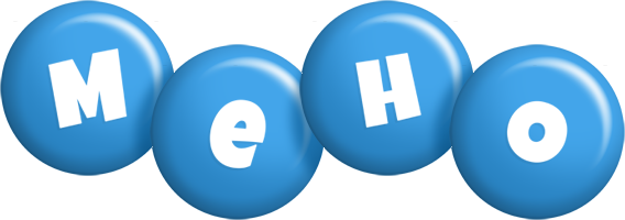 Meho candy-blue logo