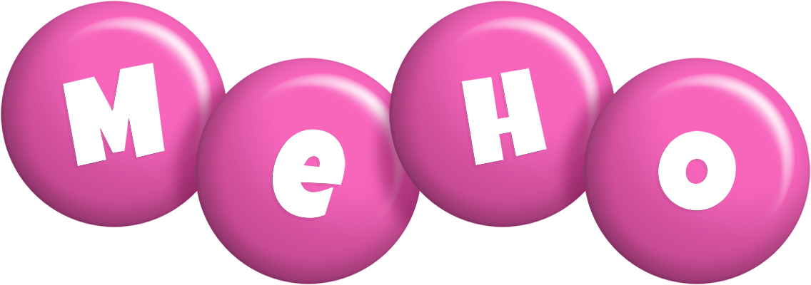 Meho candy-pink logo