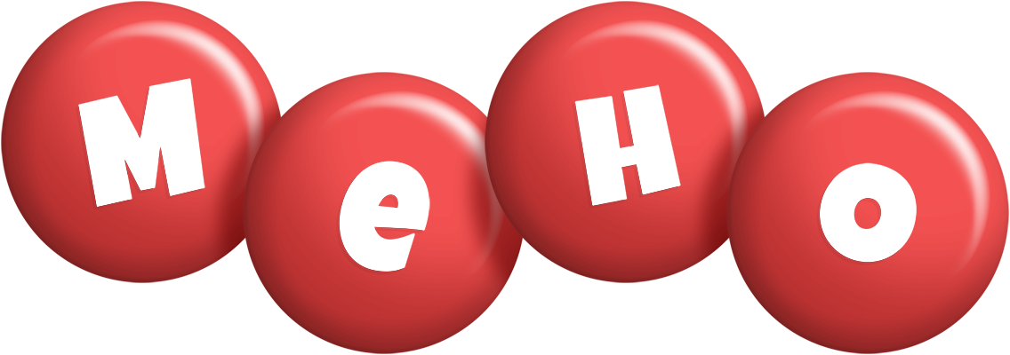 Meho candy-red logo