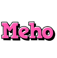 Meho girlish logo